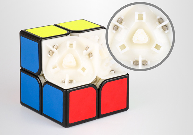 SENHUAN ZhanLang M 2x2x2 Magnetic Speed Cube Black